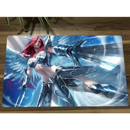 Fairy Tail Yugioh Playmat Erza Scarlet CCG TCG Mat Trading Card Game Mat +Bag 11