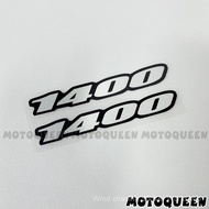 New Product Applicable Kawasaki zzr1400 gtr1400 Suzuki GV1400 GSX1400 Body Displacement Label Sticke