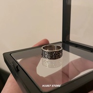 Retro Hip Hop Adjustable Ring