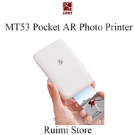 HPRT MT53 Mini Photo Printer Wireless Bluetooth, Inkless Thermal Printing Pocket-Sized Instant Camer
