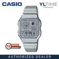 [MARCO Warranty] Casio Lady A130WE-7ADF Vintage Analog-Digital Quartz Watch (100% Original & New)