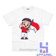 BAJU ANAK KAOS ANAK KEMERDEKAAN INDONESIA 17 AGUSTUS