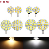 G4 LED Chip Light Bulb 1.2W 1.8W 2.4W 5W DC 12V LED BULB Camper RV Light Lamp COB 5050 SMD LED Chips