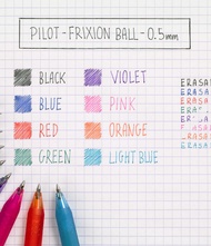 PILOT Frixion Erasable Roller Ball Pen 0.5 - Assorted Colour