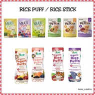 Natufoodie Erio Organic Baby Rice Puff/ Rice Stick. Baby Snacks 6 months. Baby Food