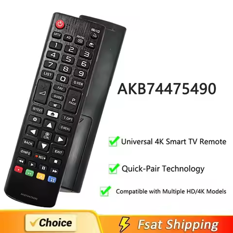 NEW AKB74475490 Remote Control Fit For LG SMART TV 43UK6300PUE 32LK610BPUA 49UK6300PUE 55UK6300PUE R