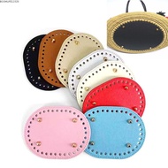 BOOMLIFE1232T Bag Accessories, 14.5cm*11cm With 36 holes Oval Bag Bottom,  DIY PU leather Material C