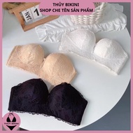 Q27 women's anti-slip bra with super pretty lace P33