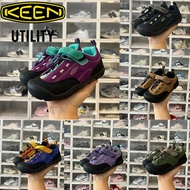 （Size 24-37）Ready Stock Keen Children's New Velcro Sports Shoes Mesh Breathable Running Shoes Non-slip Children's Shoes