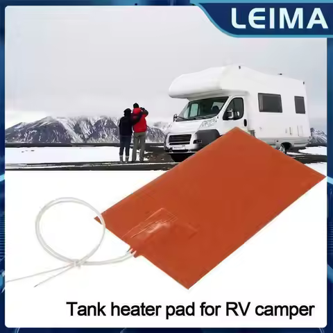 Water Holding Tank Heater Pad Heated Plate For Car Truck Camper Motorhome W5Z5 Thermostat Auto V9M0 