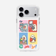 (17 Series) MUSE x i peach you a lot Clear Case With MagRing