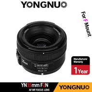 YONGNUO YN35mm F2N มุมกว้างออโต้โฟกัสไพรม์เลนส์เลนส์สำหรับ Nikon กล้อง DSLR