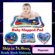 Ihome Baby Infant Water Play Mat Tummy Time Cushion Patted Playmat Stimulation Growth Kusyen kembung