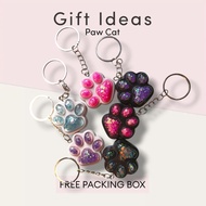 GANTUNGAN Pau Keychain Souvenir "Cat Leg" l Gift l Gift l Accessories l Bag l Keychain