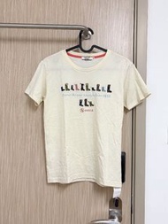 Aigle Tshirt Yellow Top Icon Boots Logo Shirt T恤