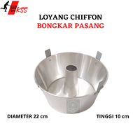 loyang chiffon bongkar pasang / loyang chiffon bongkar pasang anti lengket / loyang chiffon cake/ lo