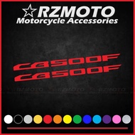 For CB500F CB 500F Motorcycle Sticker Car Decoration Fuel Tank Engine Logo Fairing Windshield Helmet