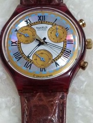瑞士製造Swiss Made /Swatch 錶（小秒針）原廠錶帶 非機械錶