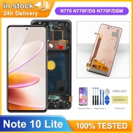 Super AMOLED 6.7'' Display for Samsung Galaxy Note 10 Lite N770 N770F Lcd Display Touch Screen Digit