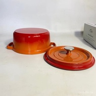 Periuk Enamel Borong 22cm Periuk Besi Tuang Enamel Periuk Sup Periuk Enamel Periuk Besi Tuang Mentah