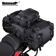 Rhinowalk กระเป๋าที่นั่งท้ายรถมอเตอร์ไซค์วิบาก10L/20L/30L กระเป๋าเดินทางกันน้ำแพ็ค Multi-Ftion Bale ดัดแปลง