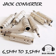 Converter JACK aux CONVERTER JACK 6.5MM TO 3.5MM