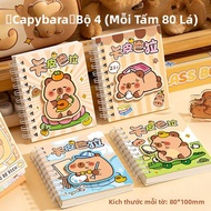 KABAXIONG | Sổ Tay Nhỏ Ghi Chép Tự Viết A7 Đóng Gáy Khoan