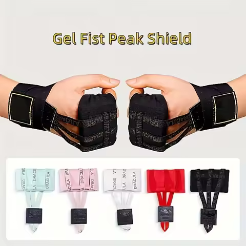 1pair Thickened Gel Boxing Hand Wraps Boxing Gel Pads Muay Thai Sanda MMA Training Lazy Hand Wraps B