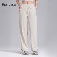 Reytorrm Women's Sports Pants Waterproof Casual Straight Pants (CK030)