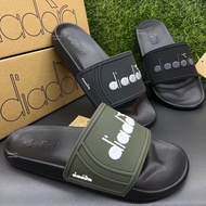 BEST SELLER Diadora DS4266 Original Slide Sandal Lelaki | Selipar Logo Timbul 3D | Slip-On Harian Ri