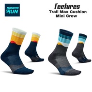 ถุงเท้า Feetures Trail Max Cushion Mini Crew Sock