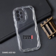 CASE SAMSUNG A33 5G SOFT CASE MELTING WAVY CHROME CASE G01 SAMSUNG A33 5G