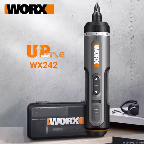 Worx 4V Electrical Screwdrivers Set WX242 Portable Smart Cordless Power Screw Driver Mini Electric D