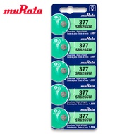 Velashop ถ่านนาฬิกา ถ่านกระดุม Murata 377 หรือ SR626SW SR626 626SW จำนวน 1 กล่อง บรรจุ 100 ก้อน