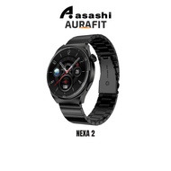AURAFIT Nexa 2 Smart Watch - Black (1Y)