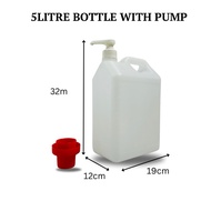 Pump 5litre 10ml per dos optional 5litre bottle for 38mm cap Water Bottle
