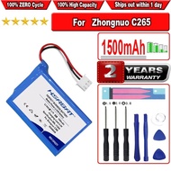 HSABAT 1500mAh 523450AR Battery For Zhongnuo C265 LI523450AR Ronson TP-900T 523450A 3.7V HWCD6238(10