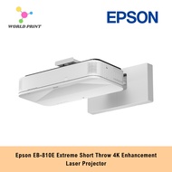 Epson EB-810E Extreme Short Throw 4K Enhancement Laser Projector