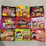 Samyang Original Cheese Stew Curry 2xSpicy Carbo Mala Jjajang Buldak Topokki Quatro Logo HALAL