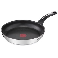 Tefal Emotion Stainless Steel Induction Nonstick Frying Pan (18cm ~ 30cm) Dishwasher Oven Safe No PFOA Silver