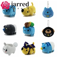 JARRED Bugcat Capoo Keychain, Multiple Style Bag Charm Bugcat Pendant, Lovely PP Cotton Blue Cat Toy
