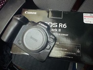 (行貨長保） Canon EOS R6 Mark II (淨機身）非kit set