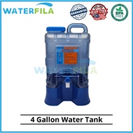 WATERFILA 4 Gallon Storage Water Tank