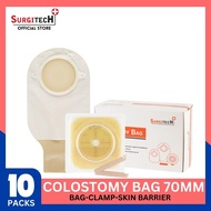 Surgitech Colostomy Bag 70mm (10PCS)