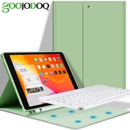 [Some models shipping form Malaysia] GOOJODOQ iPad Air 4 Case with Keyboard iPad 8th Gen Case Magnetic Smart iPad Cover for iPad 9.7 10.2 10.5 iPad Air 1 2 3 iPad Mini 4/5 iPad Case for  iPad Pro 11 2020 with Pencil Holder(no pencil)