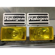 Halogen Saga iswara Ae86 ke70 Yellow Spotlight Car Fog Lamp kancil kelisa wira waja accord satria Viva myvi vr4 Perdana