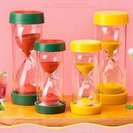 Children Shock-resistant Time Hourglass Timer Set 5/10/30 Minutes Half Hour Timer Glitter Funnel Orn