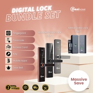 SG Free Installation Omni Digital Smart Lock Door and Gate Bundle OD-2+OM-1 Fingerprint Tuya App HDB
