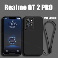 เคสโทรศัพท์ซิลิโคนนิ่มสำหรับ Realme GT 2 Pro GT Neo 3 2 3T 2T Narzo 50 5G Official เคสโทรศัพท์ขอบตรง