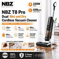 NBZ T8 PRO Wet Dry Vacuum Cleaner Cordless Cleaner Vacuum Mop Cordless Wet And Dry Vacuum Cleaner  洗